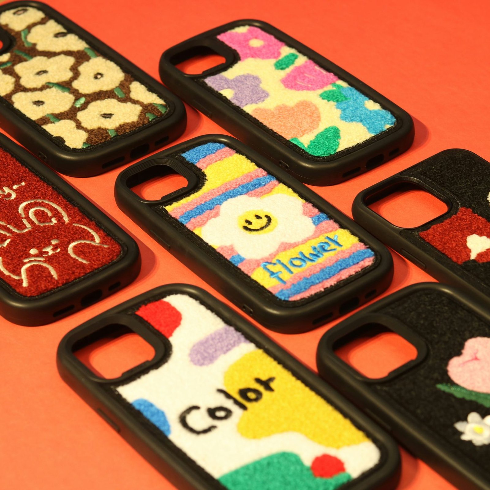 Colorful protective phone cases