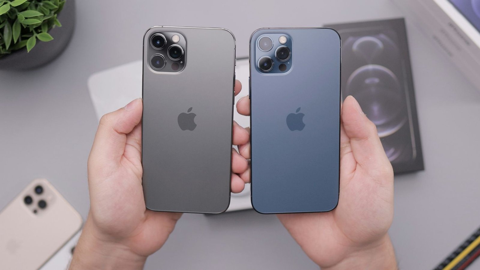 Colourful collection of smartphones